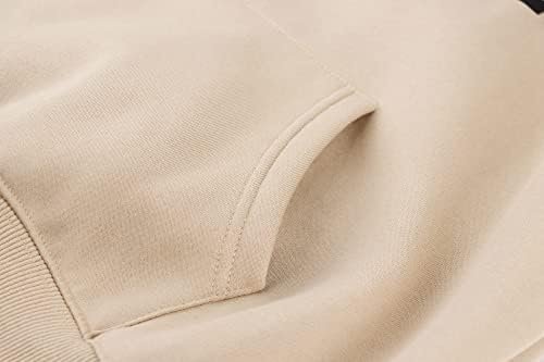 Oversized Hoodies for Women and Men Couples Basic Solid Hooded Sweatshirt Pullover Jackets